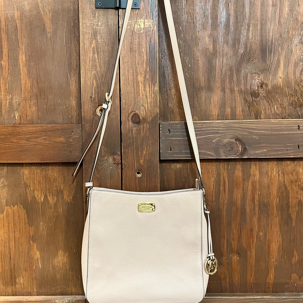 Michael Kors Cream Crossbody Bag